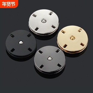 金属暗扣纽扣高档大衣按扣圆形羊绒毛呢女隐形衣服摁扣子母扣圆形