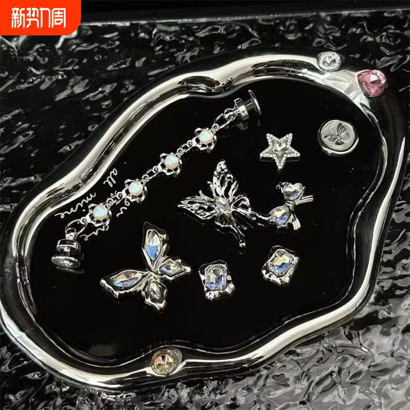 金属洞洞鞋花配饰diy卡通配件可爱可拆卸高级感立体卡扣装饰鞋扣