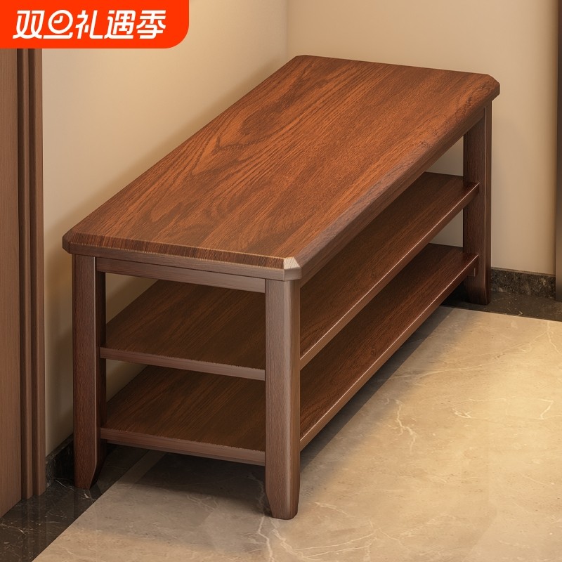 鞋柜家用门口收纳一体免安装入户换鞋凳多层可坐式室内鞋架简易