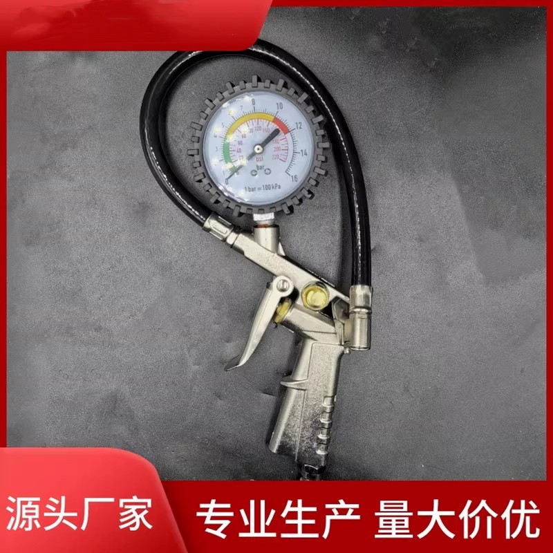 高精度胎压表汽车轮胎监测气压表压力表充放一体多功能维修工具