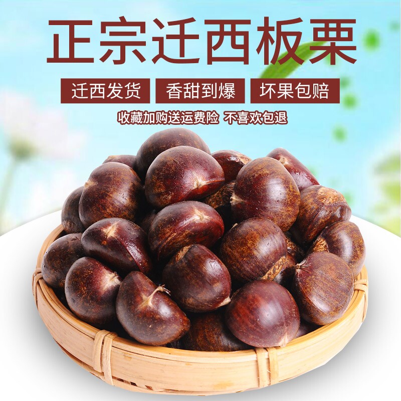 2025正宗迁西板栗生新鲜河北栗子大板栗唐山毛板栗燕山小油栗板粟