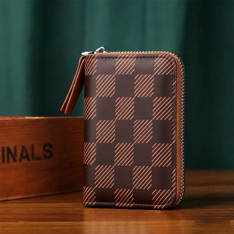 卡包女士2025新款防盗刷证件收纳包零钱包二合一小巧卡夹驾驶证