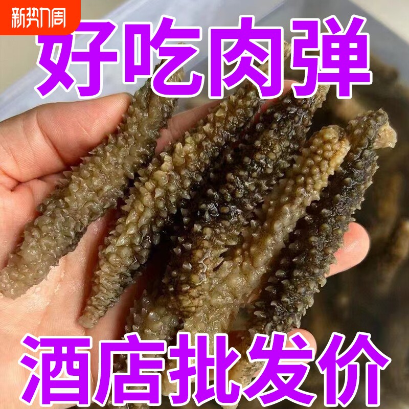 黑刺参正宗野生淡干海参即食干货鲜活易泡发散装水产滋补年货一斤