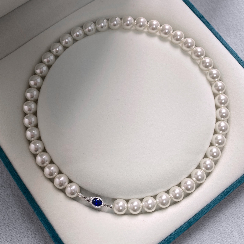 倪妮同款珍珠项链女送妈妈