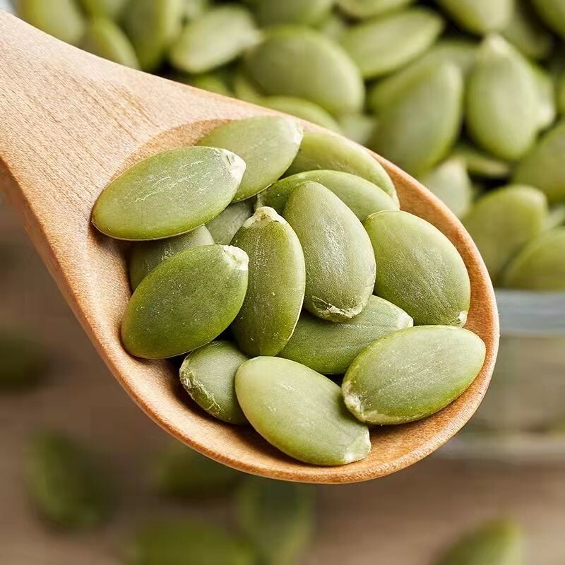 南瓜子仁大颗粒新货原味熟南瓜籽仁炒货零食袋装500g新鲜年货盐焗