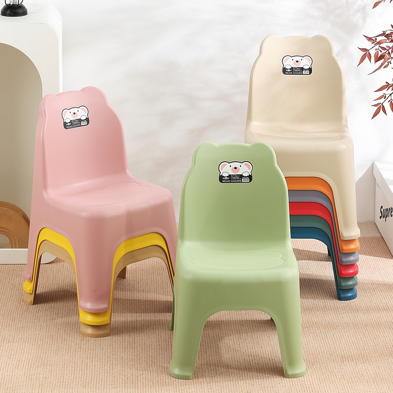 儿童小凳子家用靠背小椅子大人坐客厅小坐凳幼儿园板凳宝宝靠背椅
