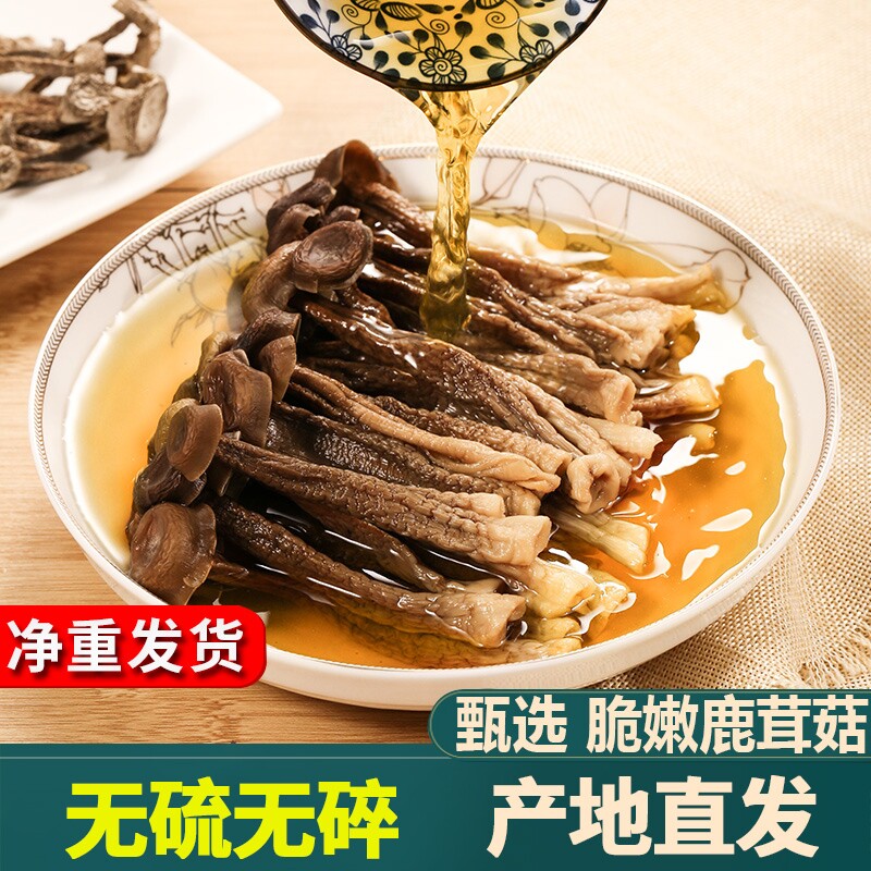 鹿茸菇干货特产鹿茸菌煲汤食材菌类香菇优质新鲜健康年货美味源头