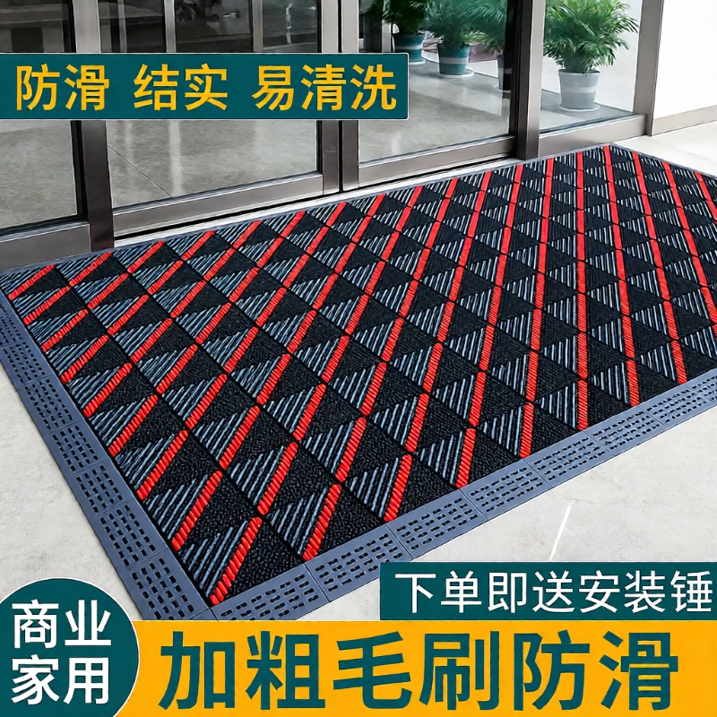 防滑地垫户外除尘地垫抗冻耐高温