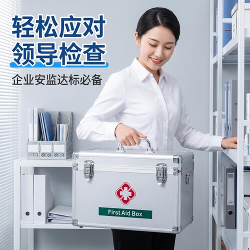 家用药箱家庭应急救药品箱大容量医疗公司出诊全套药盒收纳整理箱
