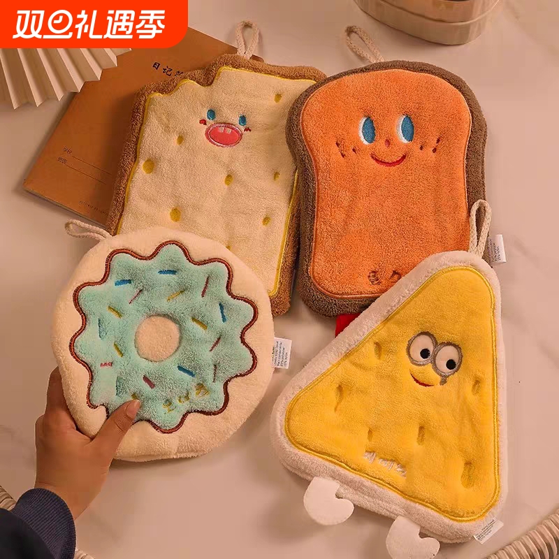 吸水三层加厚擦手巾|千人加购