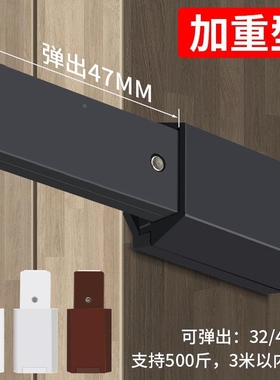 重型反弹器按压式柜门衣柜隐形门暗门柜子门自弹器弹开强磁磁吸