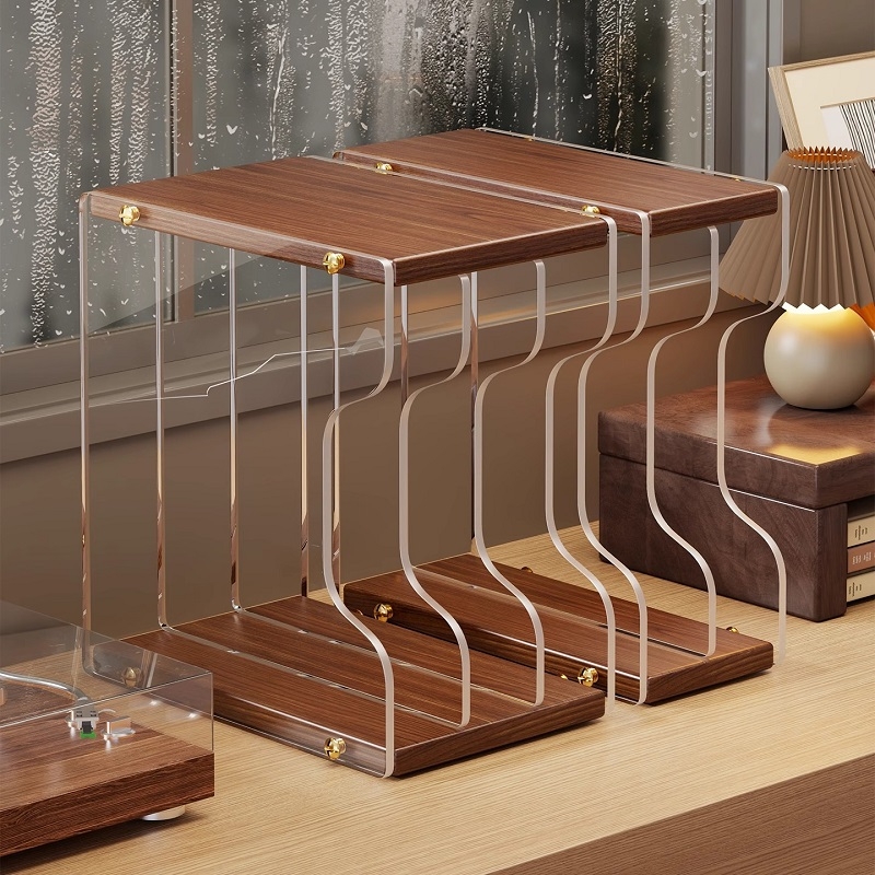 大尺寸黑茶色亚克力展示架