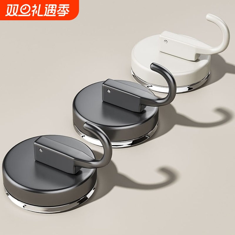 吸盘挂钩免打孔强力承重无痕真空粘钩厨房门后浴室卫生间钥匙粘胶