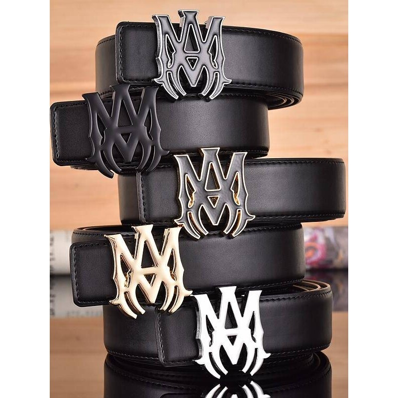 爱马男仕早春新品男款标志皮质腰带黑色舒适平滑扣字母皮带百搭配