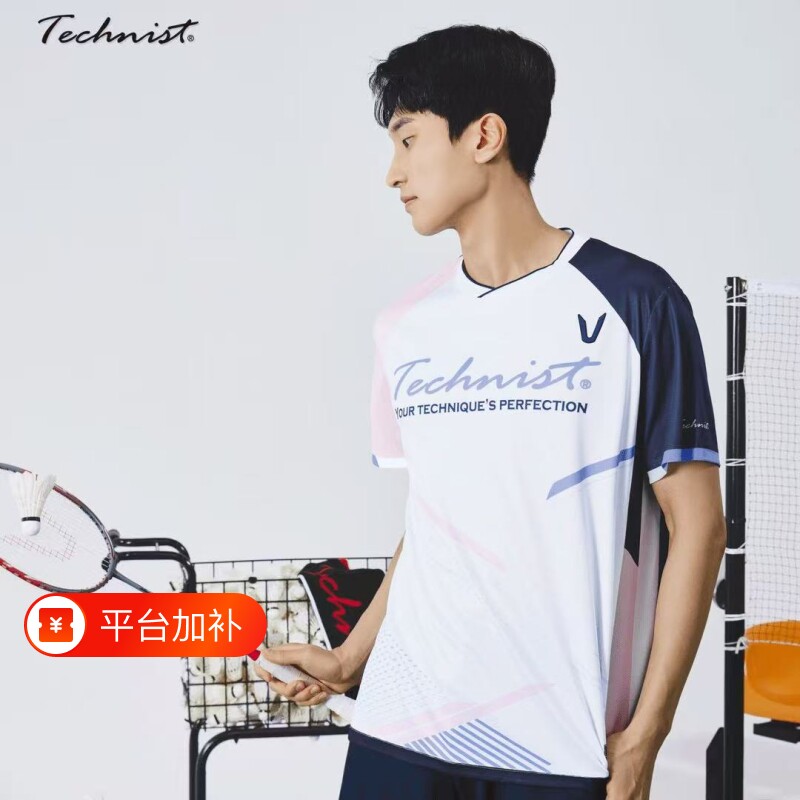 2026秋季韩国羽毛球服男女运动速干透气短袖比赛训练网球气排球服