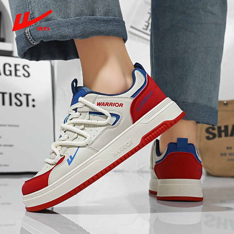 回力鞋子男鞋百搭潮鞋春季透气黑色厚底板鞋男款45大码运动休闲鞋