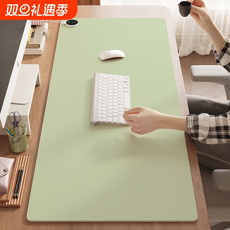 加热鼠标垫冬季发热暖桌垫办公室电脑桌面学生防水暖手垫开关裁剪