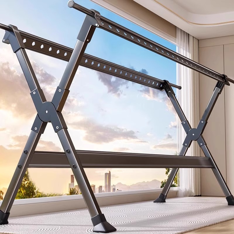 落地折叠晾衣架|超1000次加购