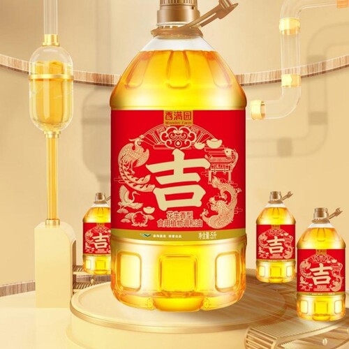 香满园花生香型食用植物调和油5L