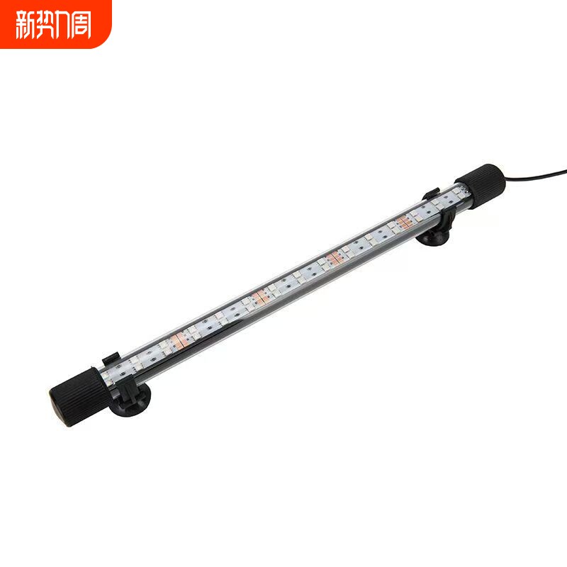 鱼缸灯led灯照明灯水族箱灯防水潜水灯 三基色节能观赏鱼专用增艳