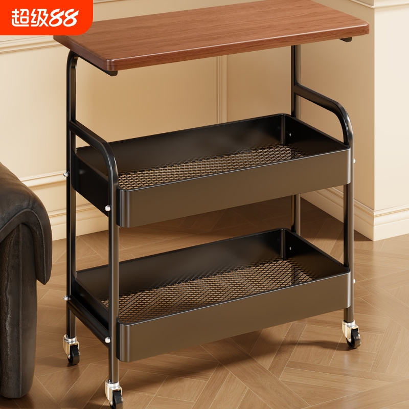 移动小推车家用落地带轮置物架