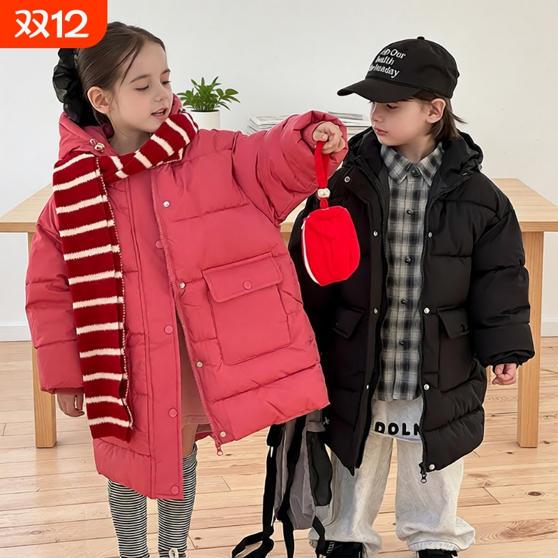 中长款加厚面包棉服加厚中长款