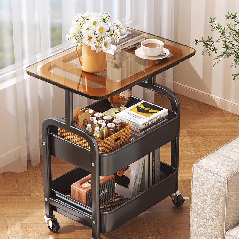 【全网爆款】中古移动边几收纳架