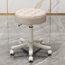 美容院凳子滑轮旋转升降圆凳化妆梳妆凳美甲理发椅吧凳大工椅椅子