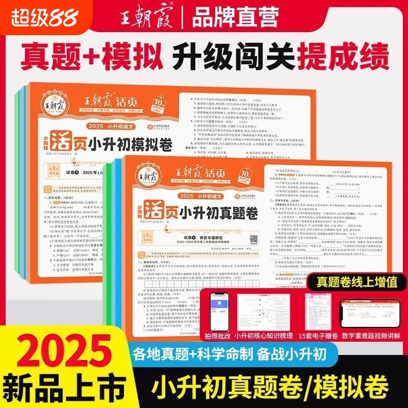 王朝霞小升初真题模拟卷