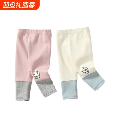 加绒保暖长裤外穿女童裤2026冬季