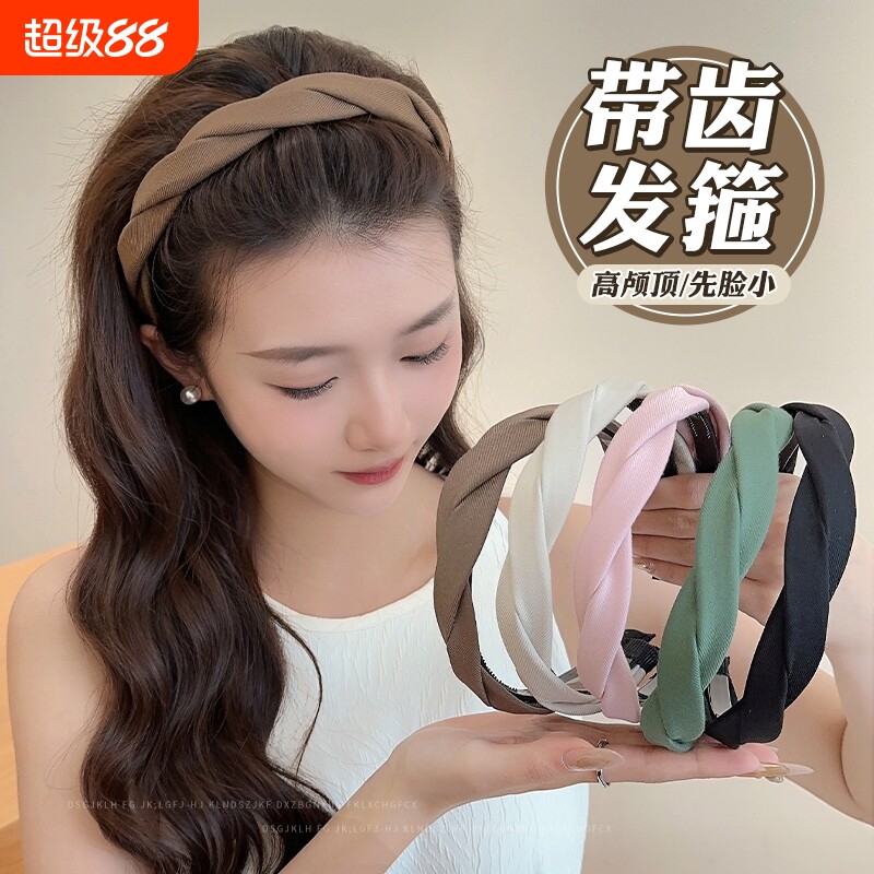 高颅顶发箍夏日优雅必备图片