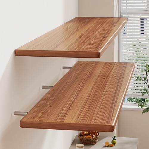 墙上置物架一字板隔板书架