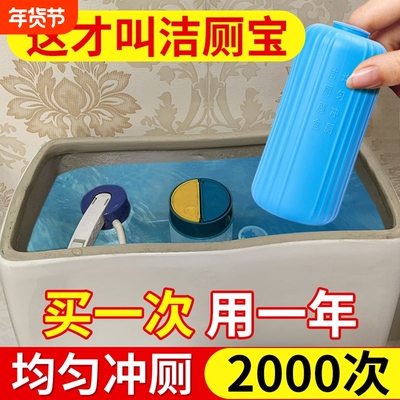 蓝泡泡洁厕灵马桶清洁剂洁厕宝洗厕所除臭自动神器留香蓝色冲水