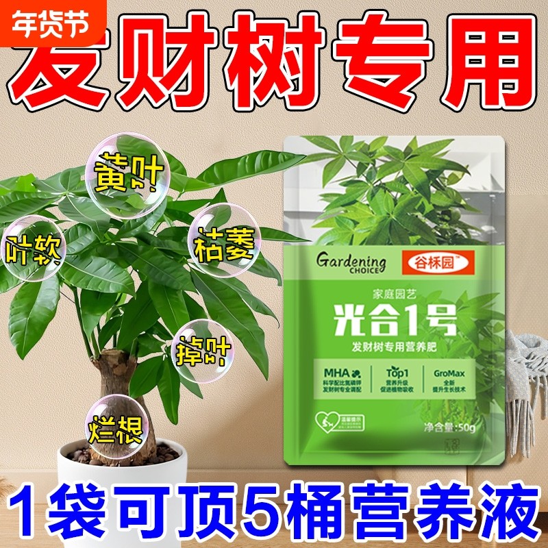 发财树专用肥促生长营养液治黄叶枯叶烂根植物水溶肥室内花卉土壤,鲜花速递/花卉仿真/绿植园艺,家庭园艺肥料,淘宝优惠券,粉丝福利购,淘宝优惠卷