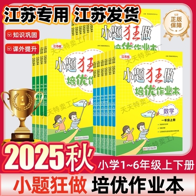 2025秋新恩波小题狂做培优作业本