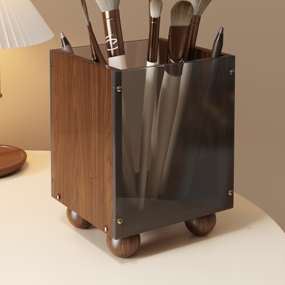 化妆刷眉笔收纳筒卫生间桌面置物