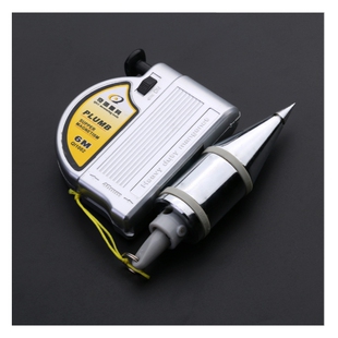 磁力线坠3米5米自动收线吊线锤吊坠吊锤木工装修测量工具建筑工具