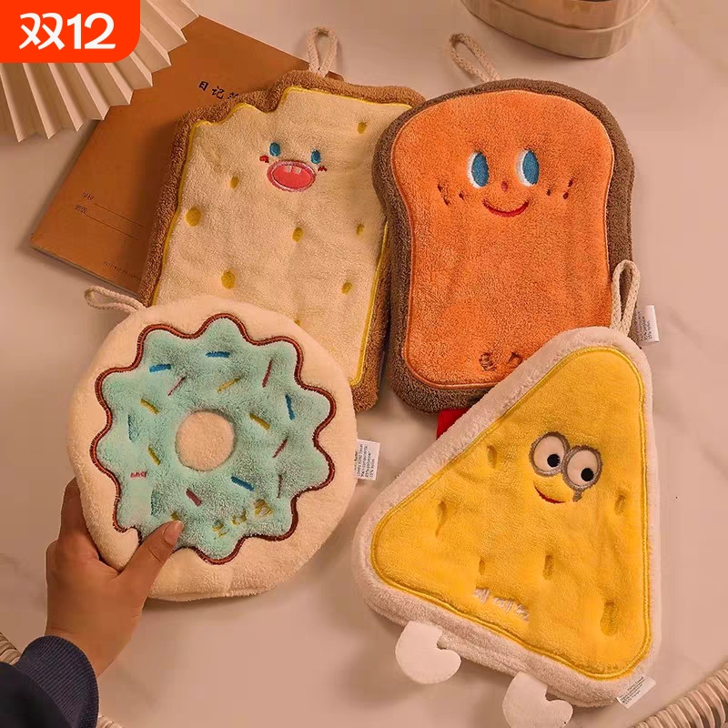 吸水三层加厚擦手巾|千人加购