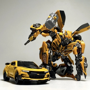 儿童变形玩具超大大黄蜂手办擎汽车机器人模型金刚男孩礼物合金