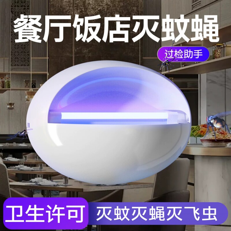 灭蚊灯粘捕式灭蝇灯家用室内户外驱蚊饭店商铺捕捉家用挂墙电击式