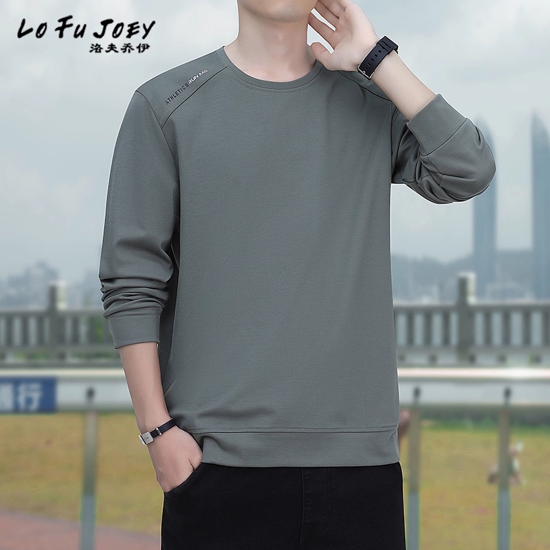 圆领加厚长袖男款卫衣黑色