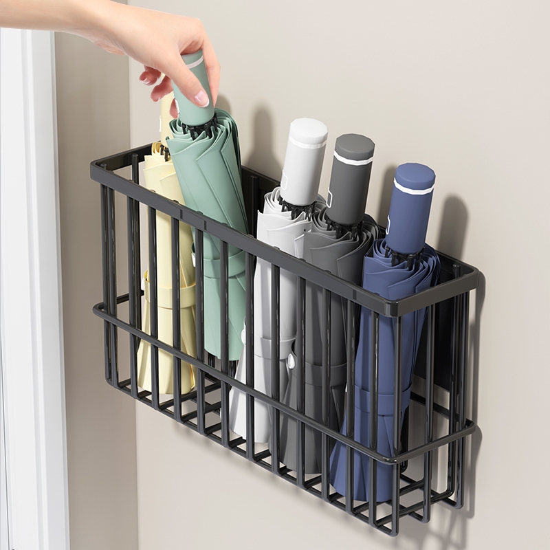门后雨伞置物架家用磁吸雨伞架