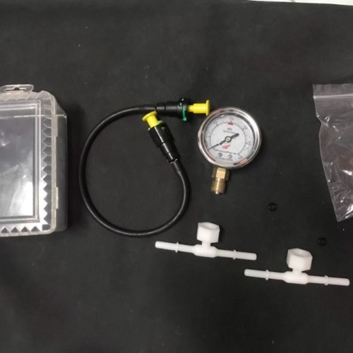 6.30接口电喷摩托车配件1根油管燃油检测压力表