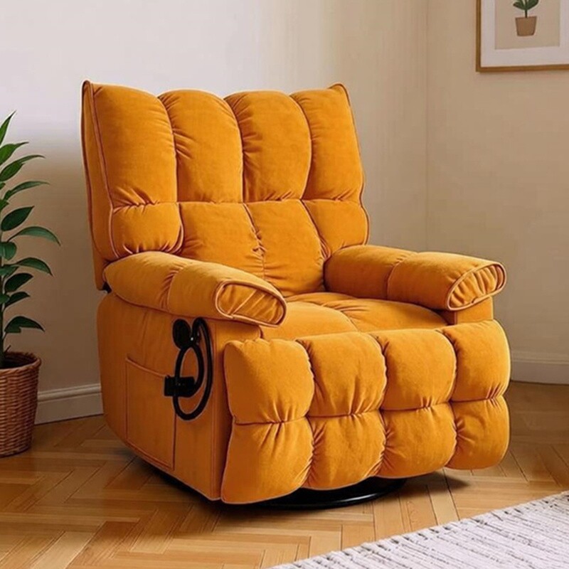 多功能头等太空沙发舱单人可躺客厅卧室老人按摩摇椅美甲懒人沙发