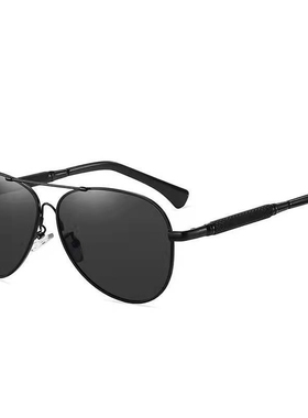 新偏光太阳镜洛洛士飞行员感光变色眼镜开车钓鱼转用墨镜