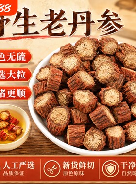丹参中药材野生正品丹参片紫丹参片根正宗泡水特级舟参单泡茶新鲜