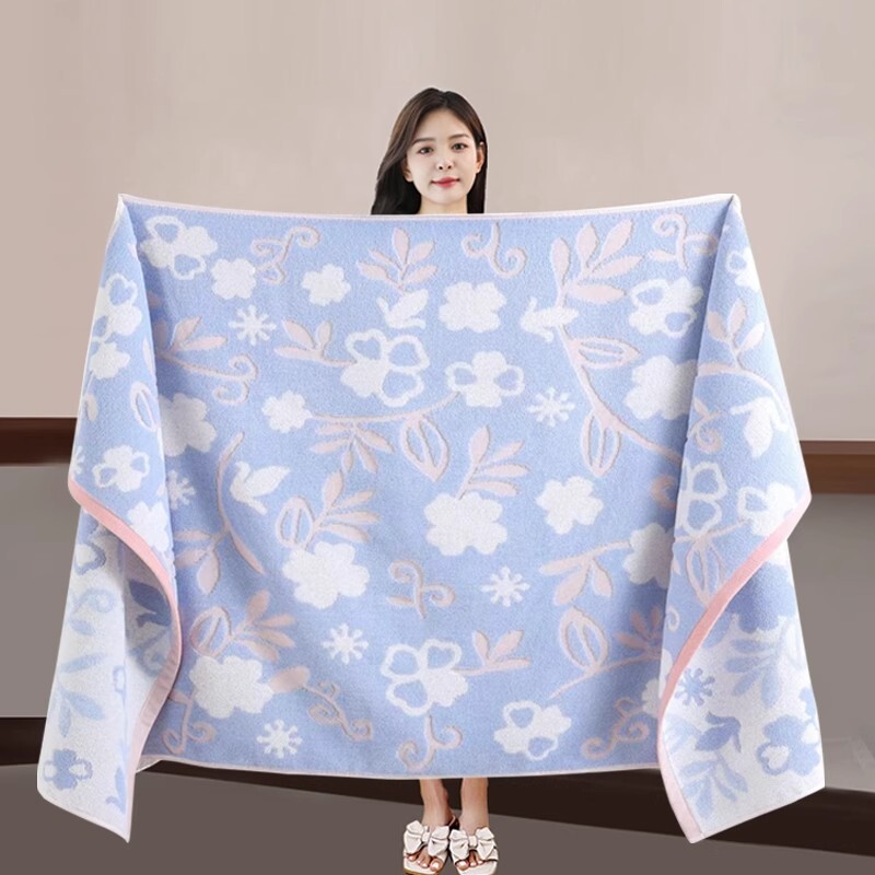 浴巾女纯棉洗澡家用吸水加大尺寸超大号加宽男成人2025新款全棉夏