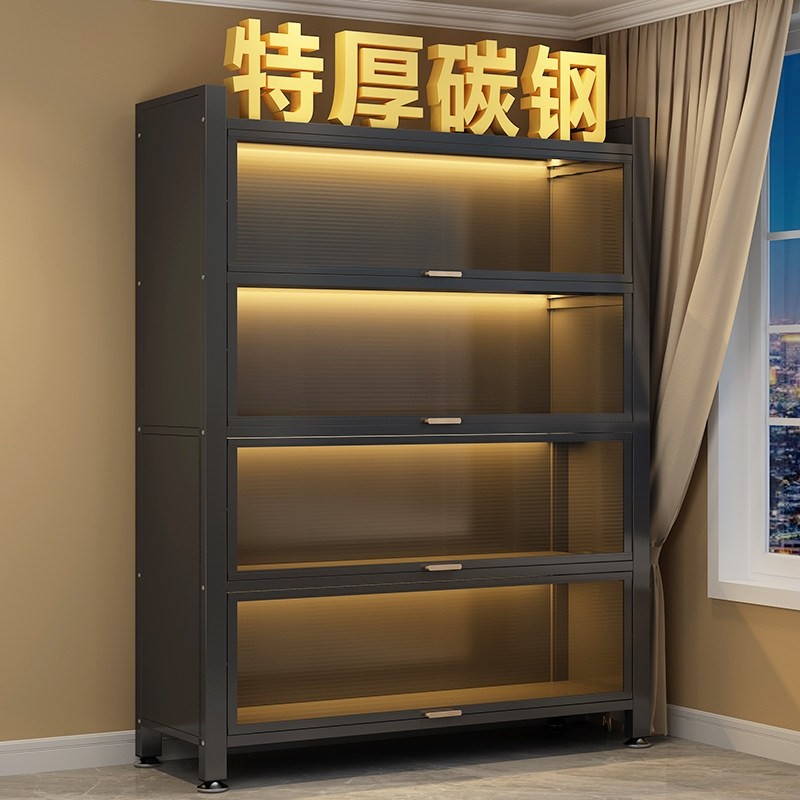 书柜落地置物架儿童客厅防尘书架储物柜收纳柜子卧室密封多层摆件,住宅家具,书架,淘宝优惠券,粉丝福利购,淘宝优惠卷