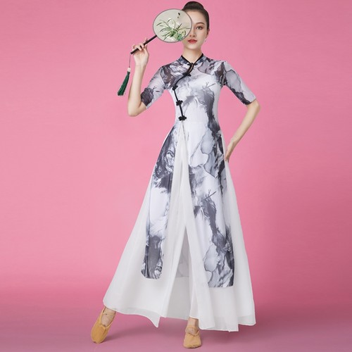 金舞门古典舞舞蹈服飘逸纱衣