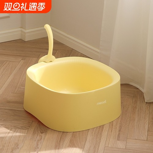 meoof 觅凹全开放式猫砂盆超大号防外溅猫厕所猫咪猫沙盆子猫屎盆
